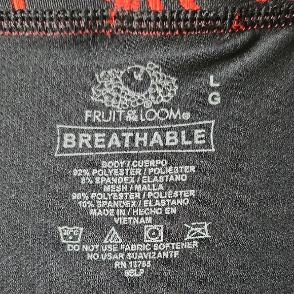 Fruit of the Loom Men's Gray Boxer Briefs - Picture 2 of 3